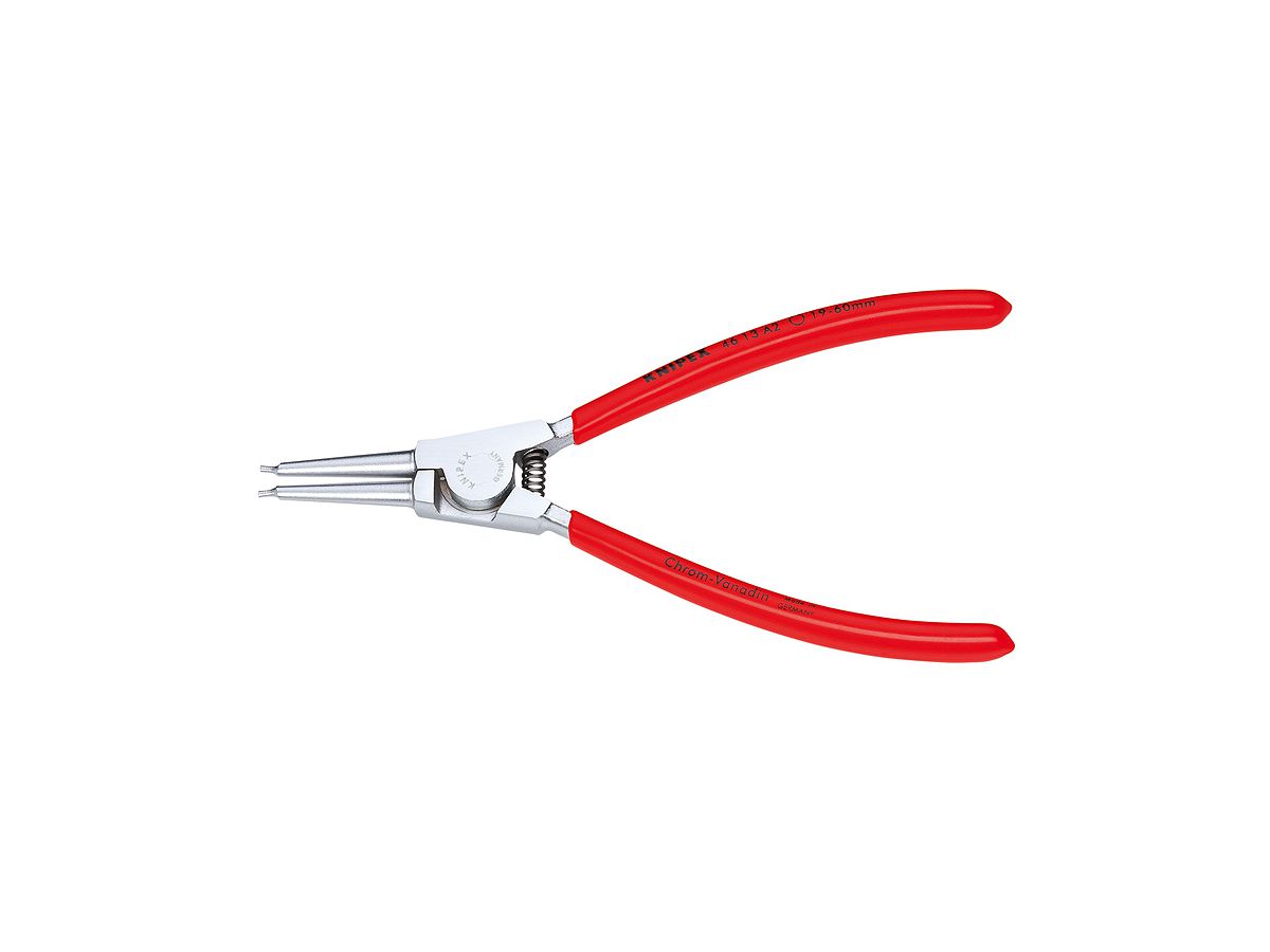 Seeger-Ringzange KNIPEX 4613 A1 140 mm - Kopf verchromt