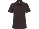 Damen-Poloshirt Perf. Gr. XS, schokolade - 50% Baumwolle, 50% Polyester, 200 g/m²