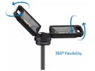 Akku-LED-Arbeitsleuchte TOWER5 2000/5000 - Alle Akku-Marken, 2-4.5 Std., IP30
