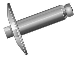 Flachrund Blindniete Pop TAPD. BSLF mit - grossem Kopf Niet: Aluminium Dorn: Stahl