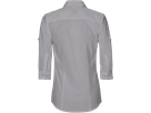 Bluse Vario-¾-Arm Perf. Gr. L, titan - 50% Baumwolle, 50% Polyester, 120 g/m²