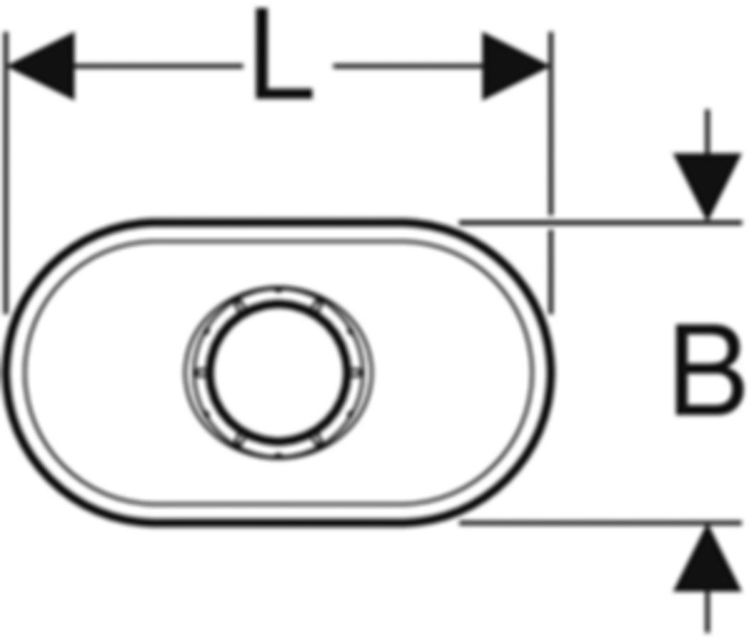 Geberit Trichter oval