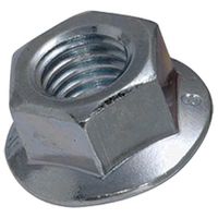 Sechskantmuttern m. Flansch Stahl 8 vzb - ISO 4161 DIN 6923, ohne Verzahnung