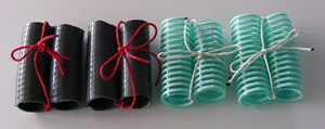 Druckschlauch PVC grün-transp - PLASTSPIRAL