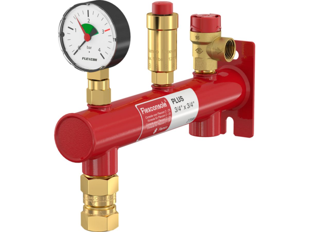 Wandbefestigung FLAMCO Flexconsole Plus - MAG 8-25L Gefäss IG 3/4", System IG 3/4"