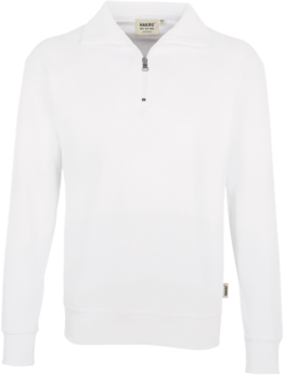 Zip-Sweatshirt Premium Gr. 4XL, weiss - 70% Baumwolle, 30% Polyester, 300 g/m²