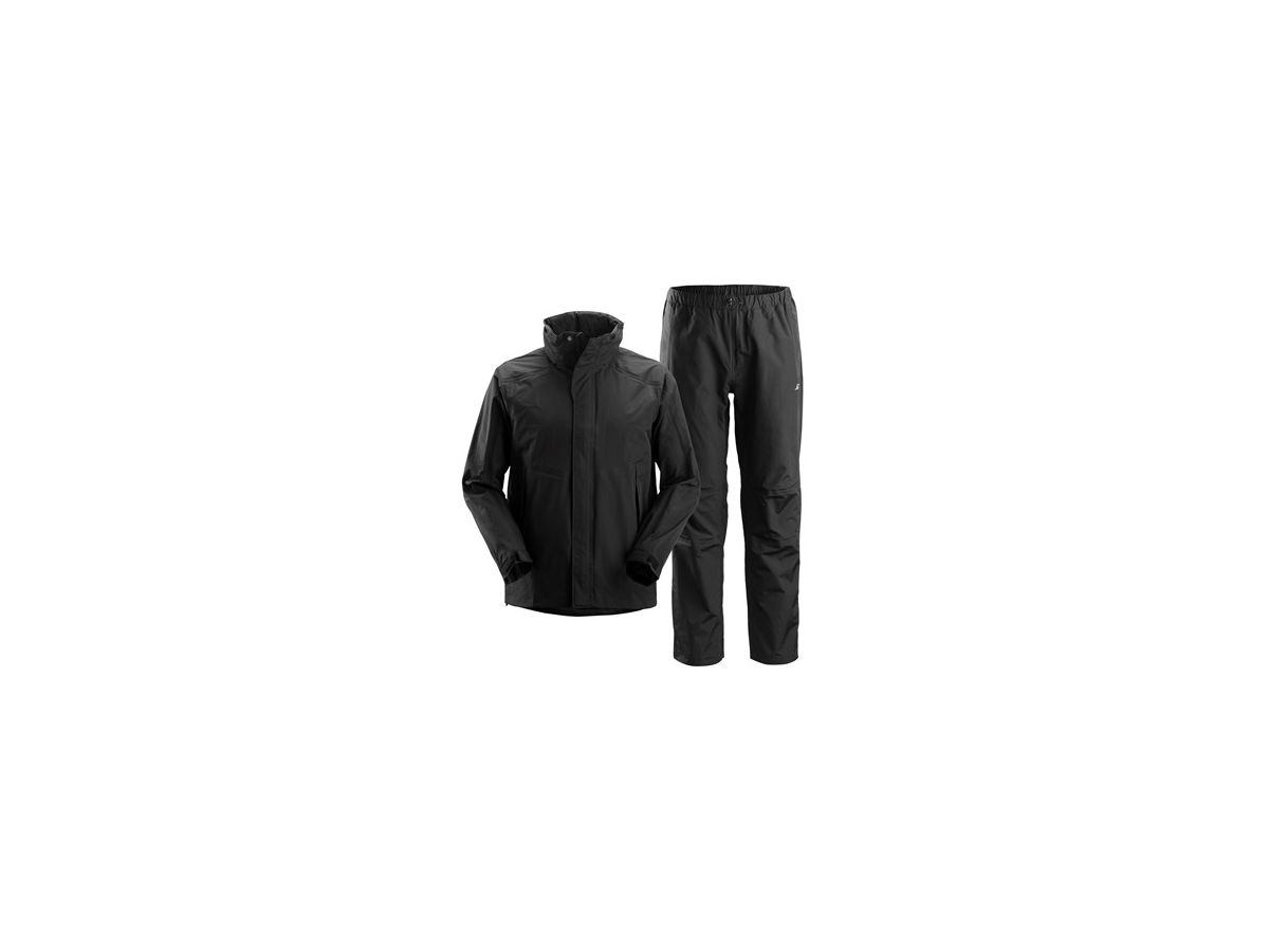 Wasserdichtes SET Hosen & Jacke - Snickers, schwarz