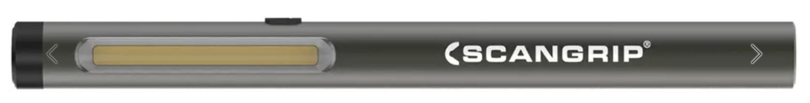 Taschenlampe WORKPEN 200R, 20-200 lm - Akku, max. 1-10 Std., Ladedauer 2.5 Std.