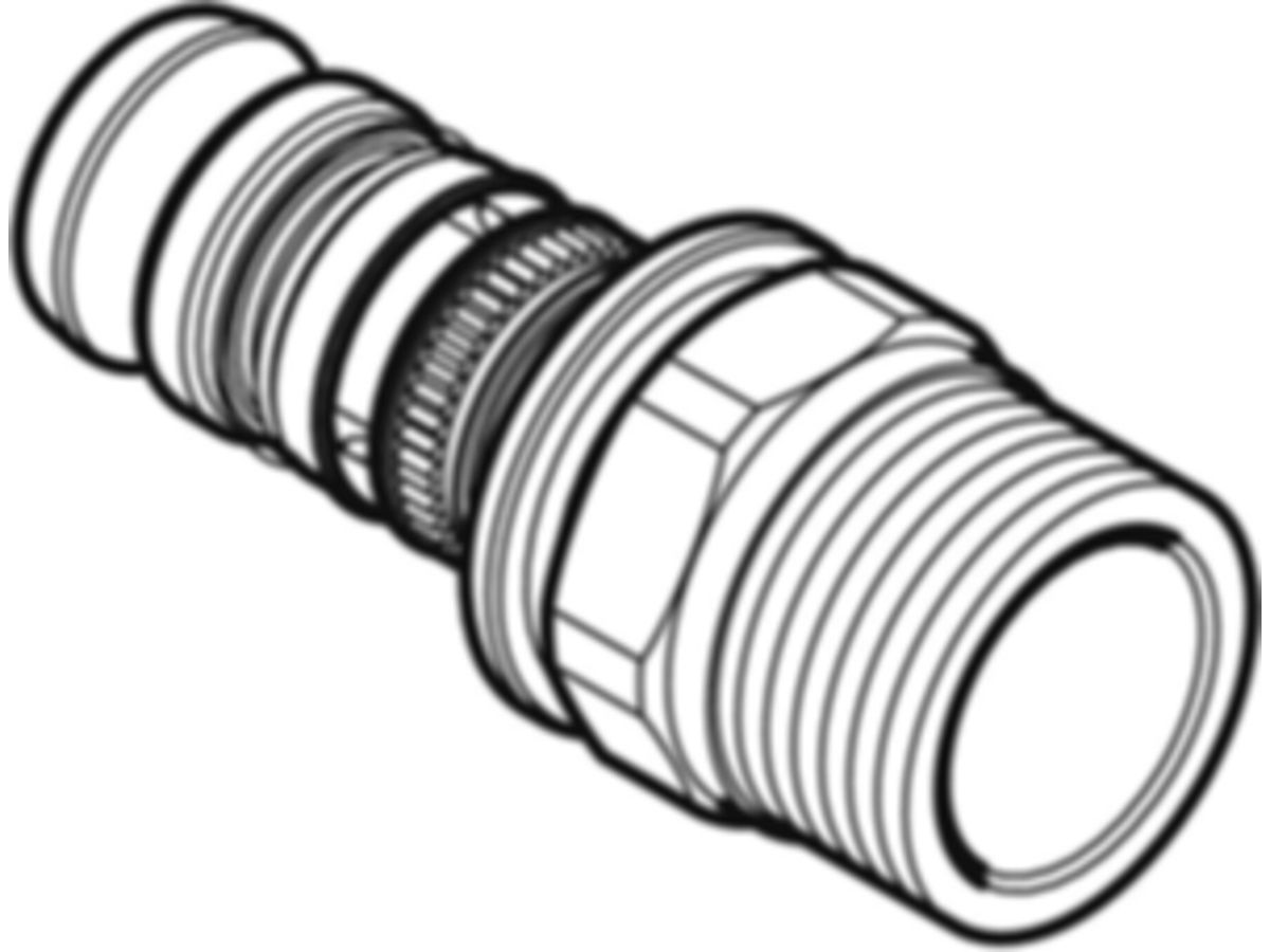 Geberit Mepla-Übergang     16-1/2"AG