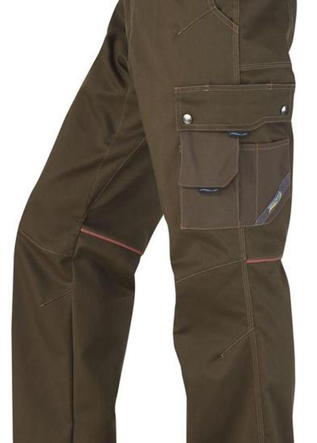 Arbeitshose Stretch braun - CORDURA