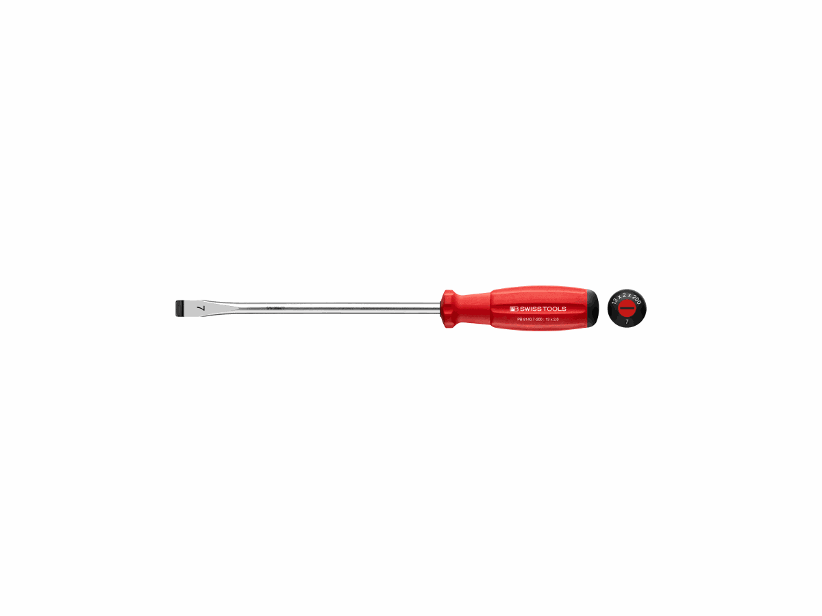 Schraubenzieher SWISS GRIP  PB 8100 7 - Schlitz, SwissGrip Griff
