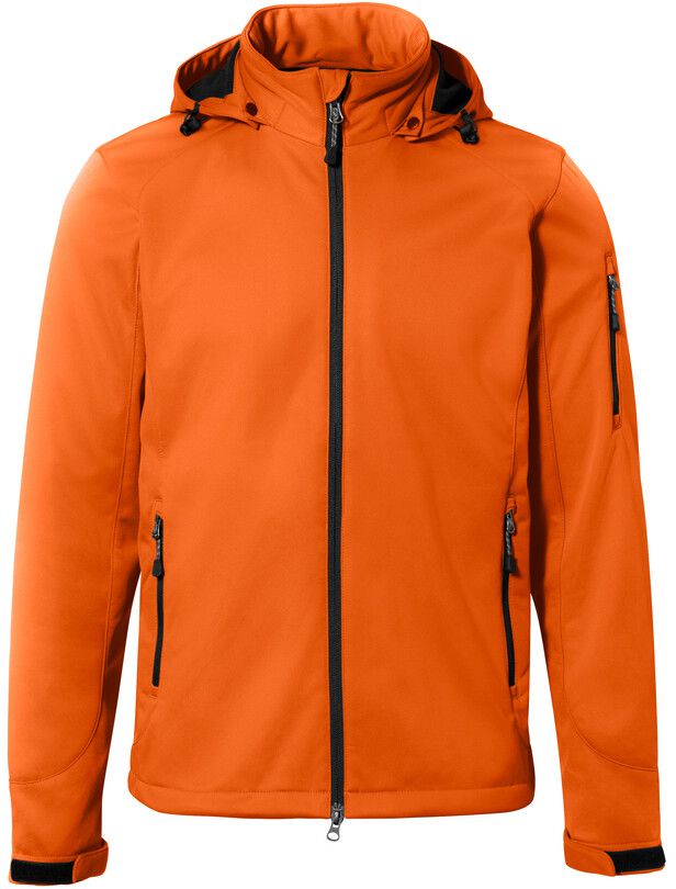 Softshell-Jacke Ontario Interlock- - 3-Lagen-Laminat aus 100 % Polyester