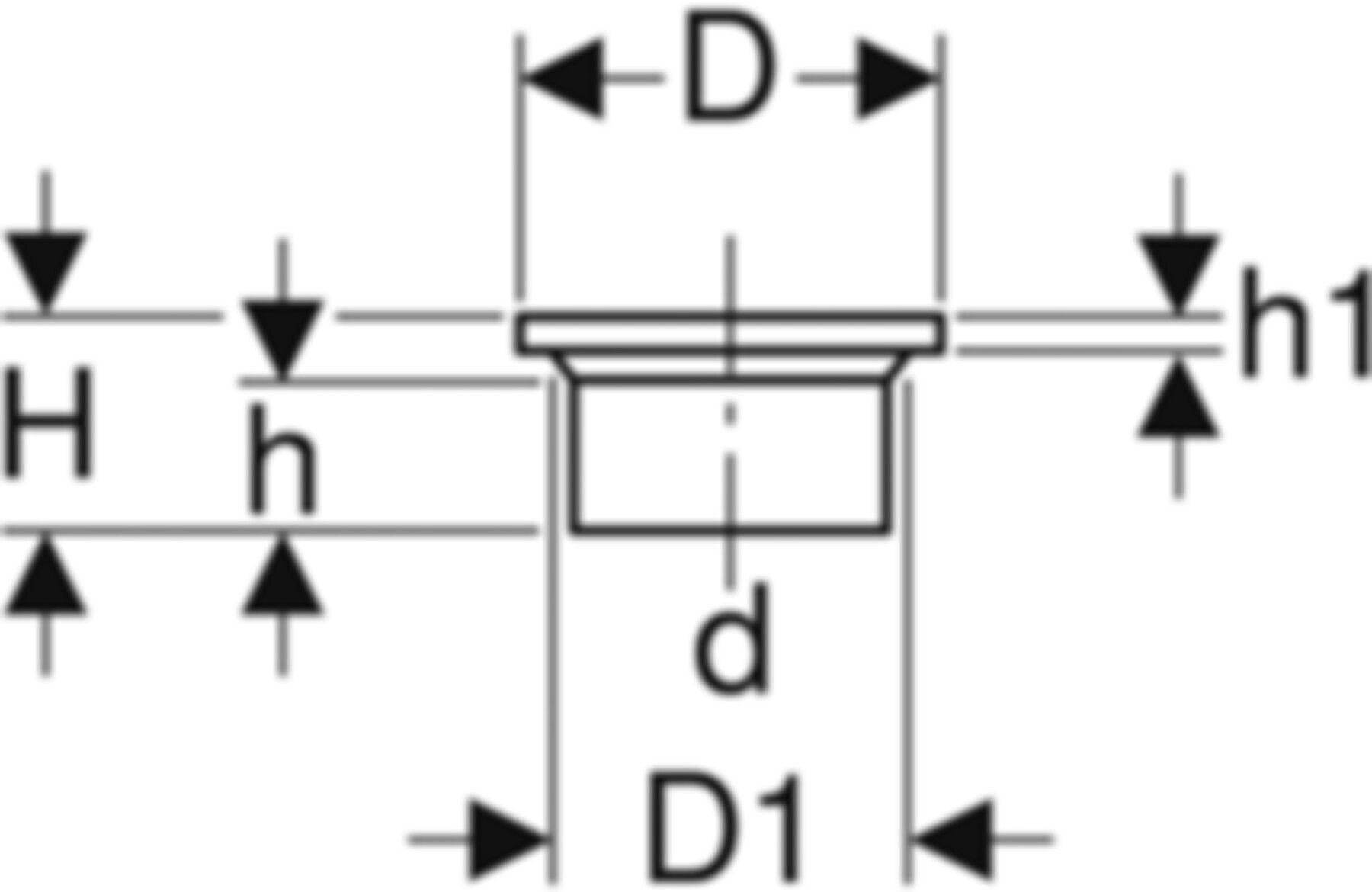 Geberit PE Vorschweissbund