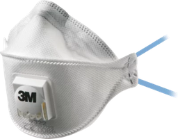Feinstaubmasken 3M 9322+, FFP2 - mit Ausatemventil (Box à 10 Stk.)