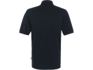 Pocket-Poloshirt Perf. Gr. XL, schwarz - 50% Baumwolle, 50% Polyester, 200 g/m²