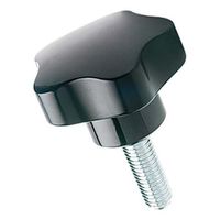 Sterngriffe Elesa VC.192 p - Duroplast schwarz