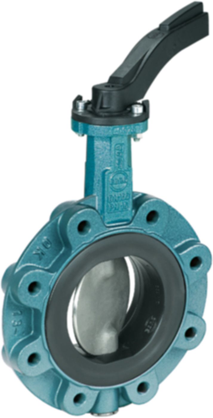 Ebro Absperrklappe Z014-A-therm, - mit Rasterhebel