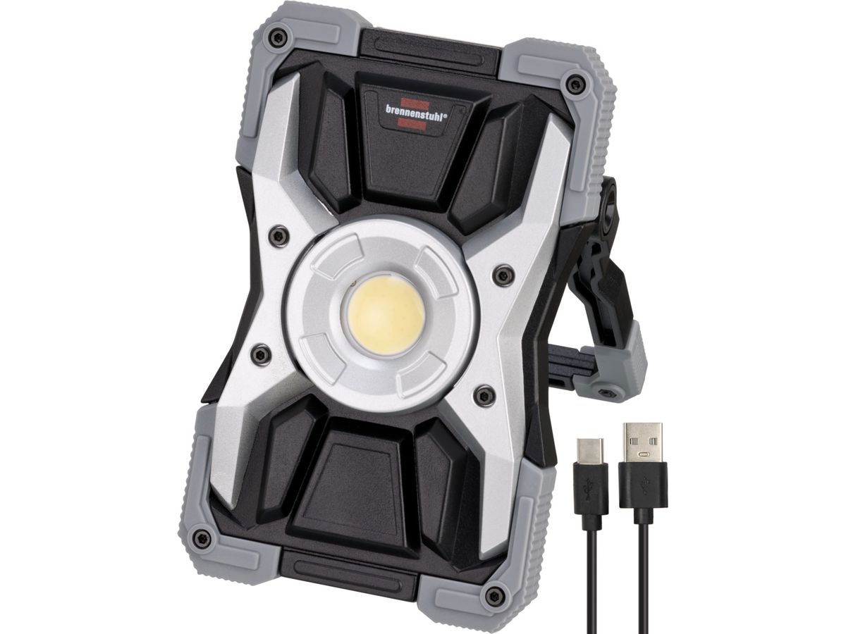 Arbeitsleuchte LED RUFUS 1500lm - 15W mit Akku, IP65