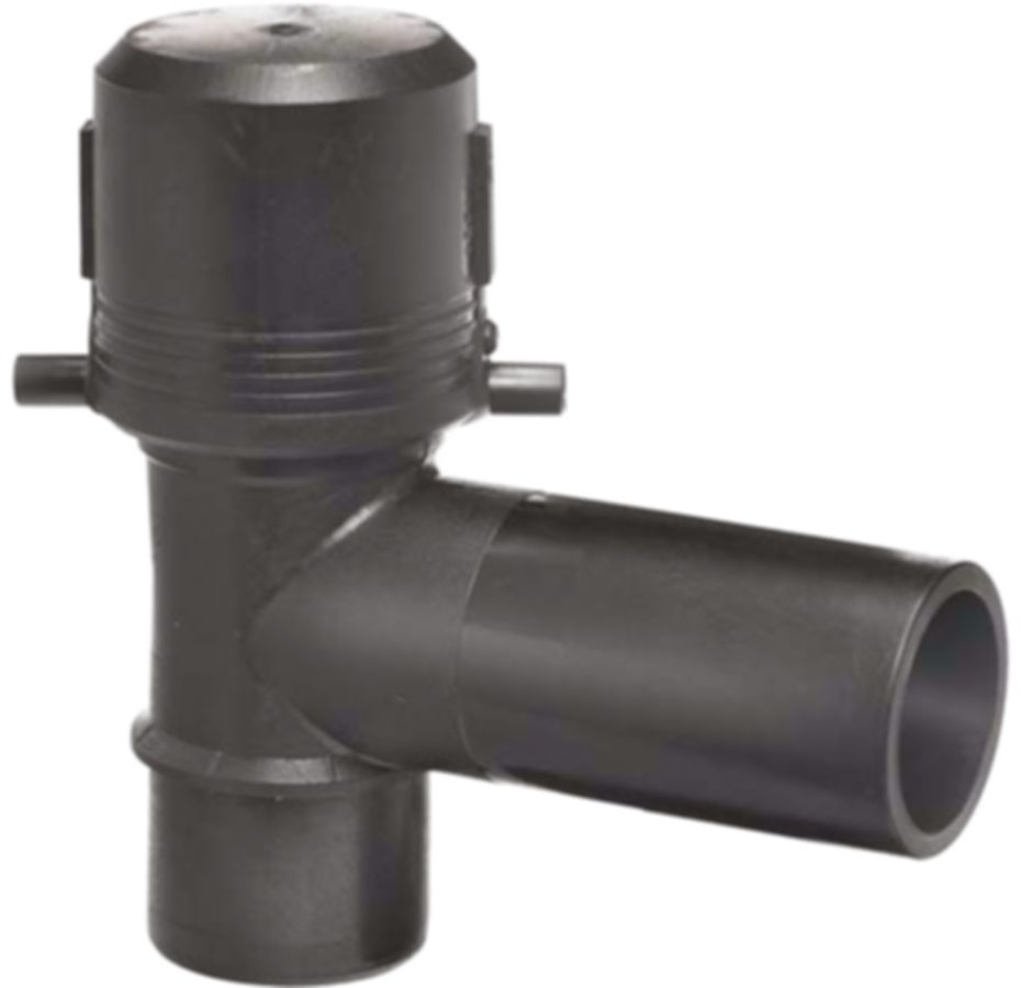 Anbohr-T-Stücke PE100 S-5 SDR 11 ELGEF - 5 bar Gas / 16 bar Wasser