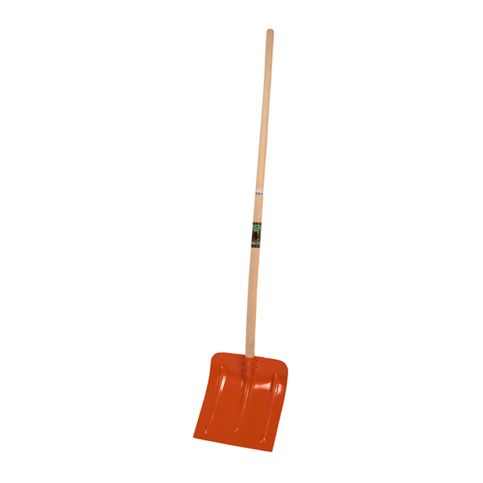 Schneeschaufel alu - mit Stiel