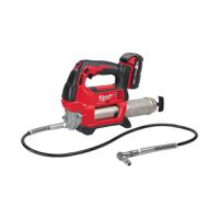 Akku-Fettpresse Milwaukee M18 GG/2.0 Ah. - im Transportkoffer, Betriebsdr.690bar