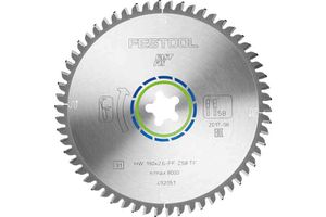 Kreissägeblatt HW 190x2.6 FF TF58 - Festool