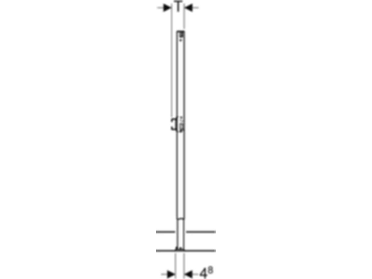 Geberit Duofix Element für Bade- - und Duschenarmatur Typ 112/98