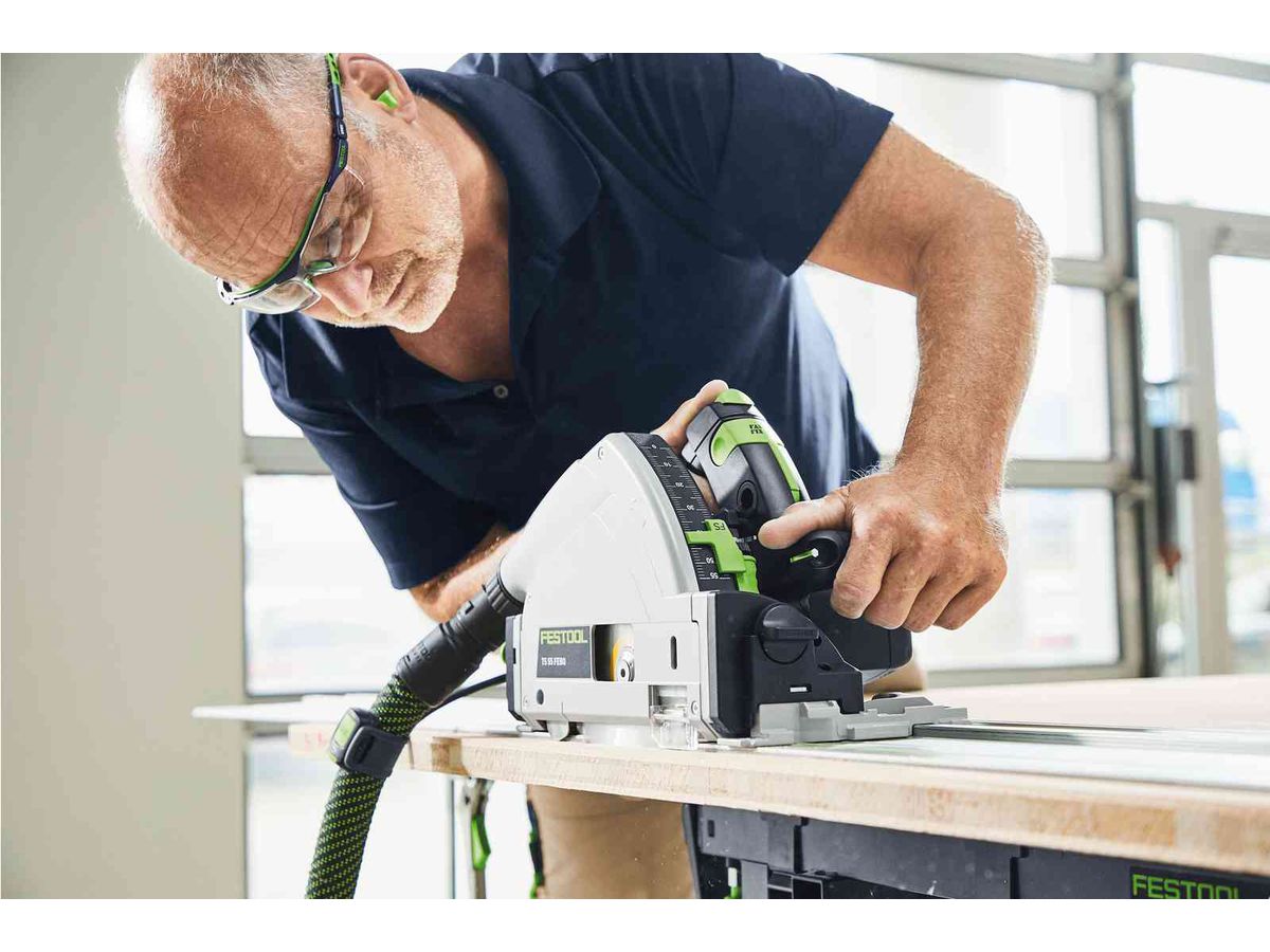 Tauchsäge TS 55 FEBQ-Plus-FS CH - Festool (mit Führungsschiene FS 1400/2)