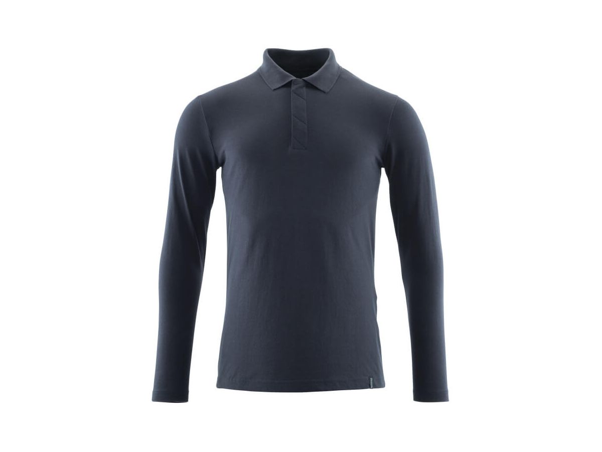 Polo-Shirt langarm, ProWash, Gr. 4XLONE - schwarzblau, 60% CO / 40% PES, 210 g/m2