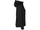 Damen Kapuzen-Tecjacke Florida, Gr. M - schwarz