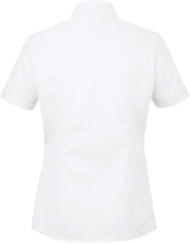 Bluse ½-Arm Business Gr. 2XL, weiss - 100% Baumwolle