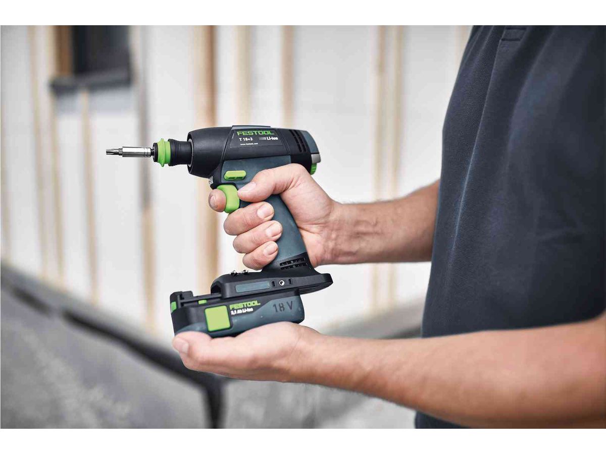 Akku-Bohrschrauber T 18+3-Basic - Festool