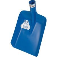 Randschaufel aus Stahlblech/ohne Stiel - Stahlblech gehärtet