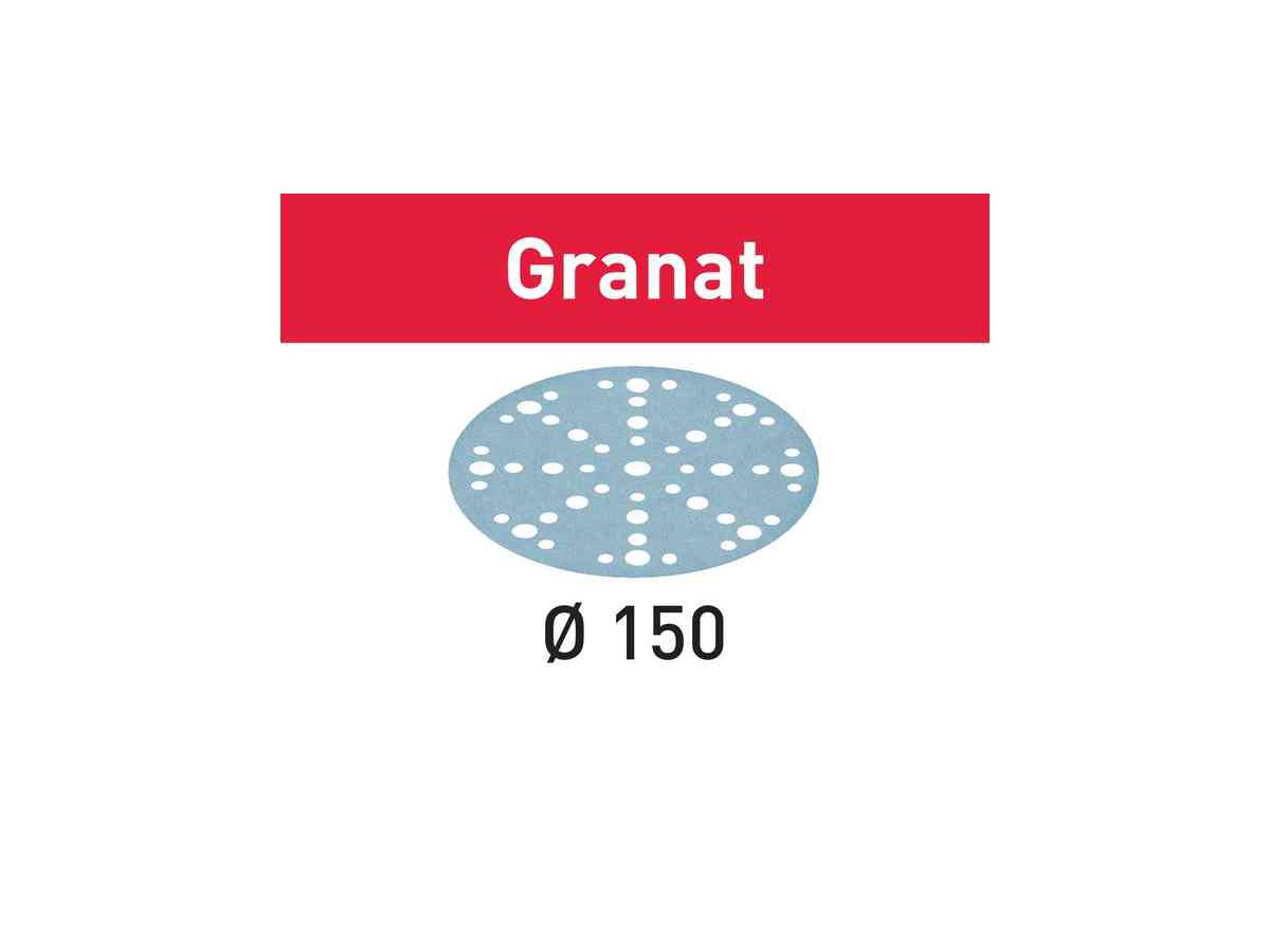 Schleifscheiben 150/48 Korn 120 - Festool Granat, (Pack à 10 Stk.)