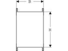 Geberit Duofix-Montageplatte