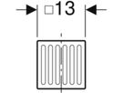 Geberit Bodeneinlauf senkrecht