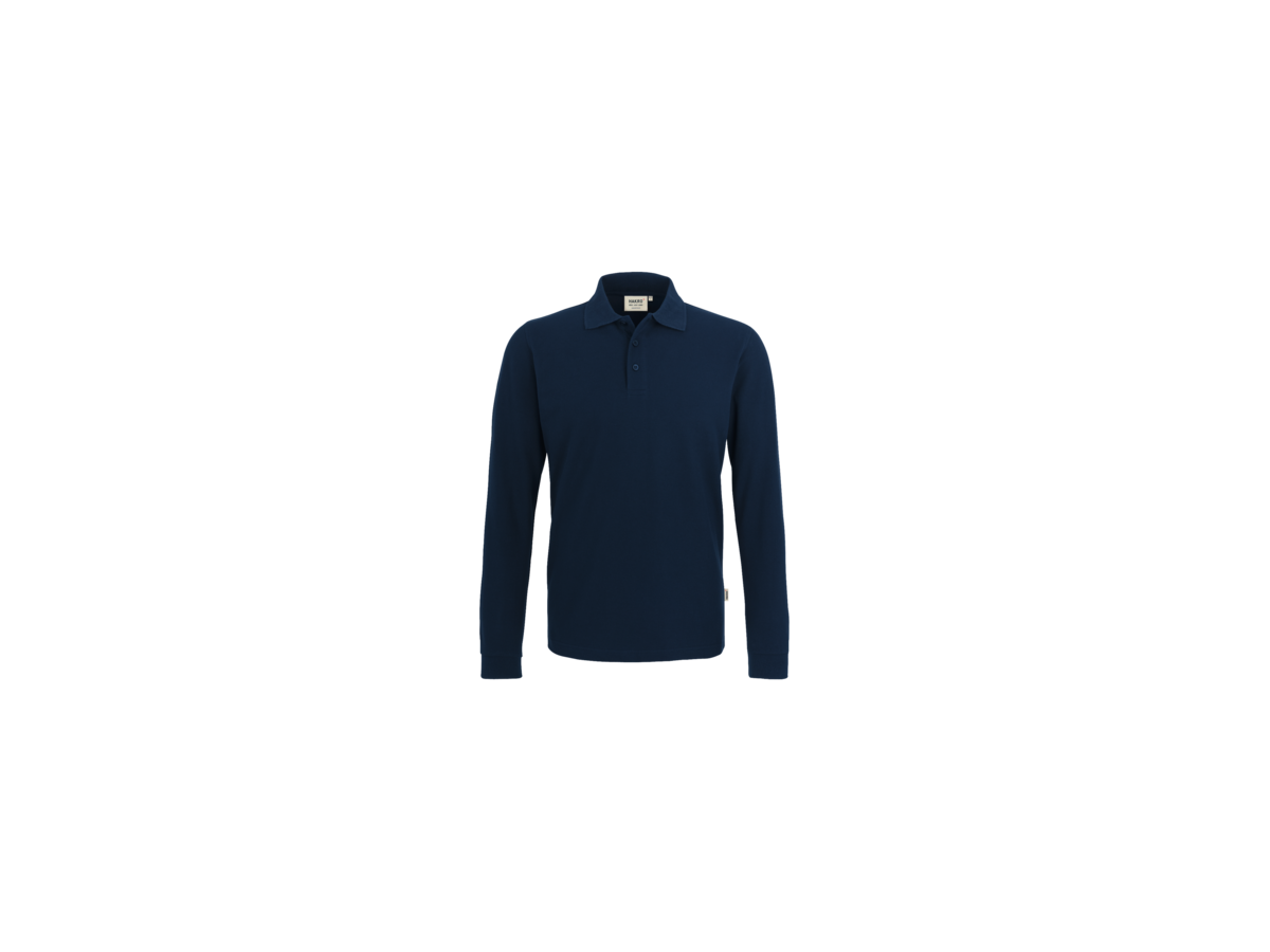 Longsleeve-Poloshirt Classic XL tinte - 100% Baumwolle, 220 g/m²