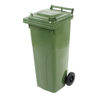Abfallbehälter 120l grün