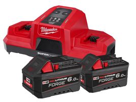 Akku-Forge NRG-Kits Milwaukee - M18 FORGENRG-602DBSC, 6.0 Ah.