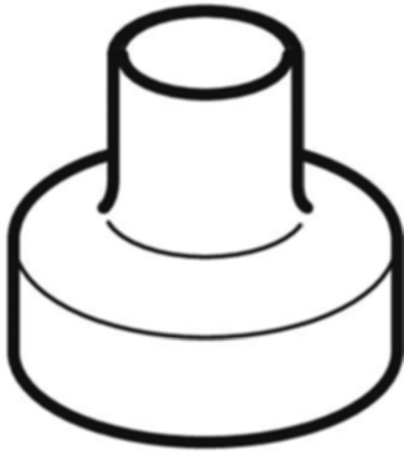 Geberit PE Reduktion zentrisch