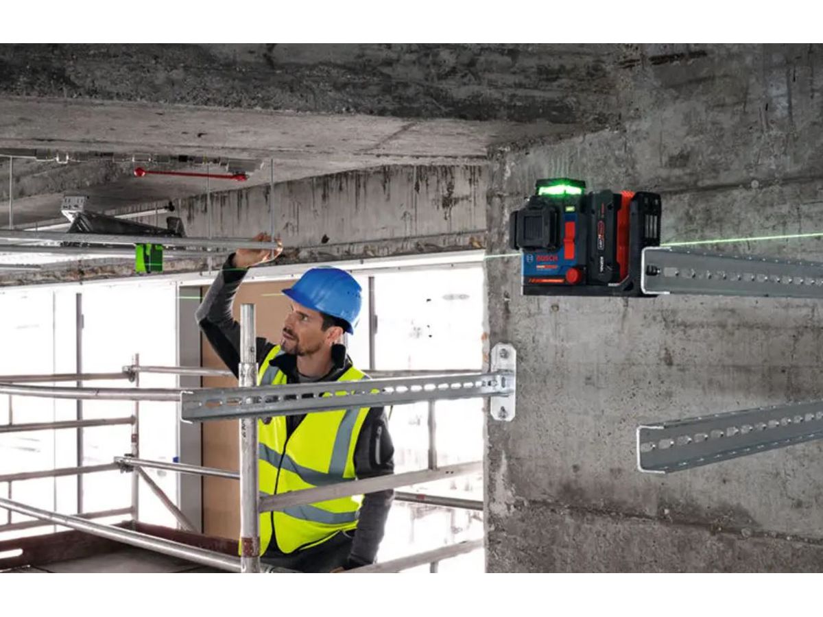 Linienlaser 18V  360° 3-Fach - Bosch, EXLL18V-120-33CG (in L-boxx)