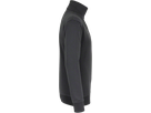 Zip-Sweatshirt Premium Gr. L, anthrazit - 70% Baumwolle, 30% Polyester