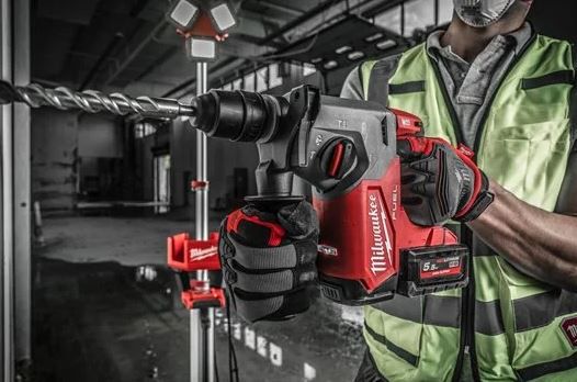 Akku-Kombihammer M18FHX-0X,2.5Joule - Milwaukee in HD Box ohne Akku