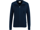 Damen-Sweatjacke College Gr. 2XL, tinte - 70% Baumwolle, 30% Polyester, 300 g/m²