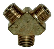 Y-Verteiler messing 1/4"