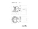 Akku-Exzenterschleifer 18V metaBox 215 - Metabo, SXA 18 LTX 150 BL