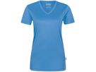 Damen-V-Shirt COOLMAX - 100% Polyester, 130 g/m²