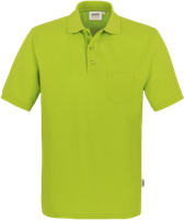Pocket-Poloshirt Perf. Gr. 2XL, kiwi - 50% Baumwolle, 50% Polyester, 200 g/m²
