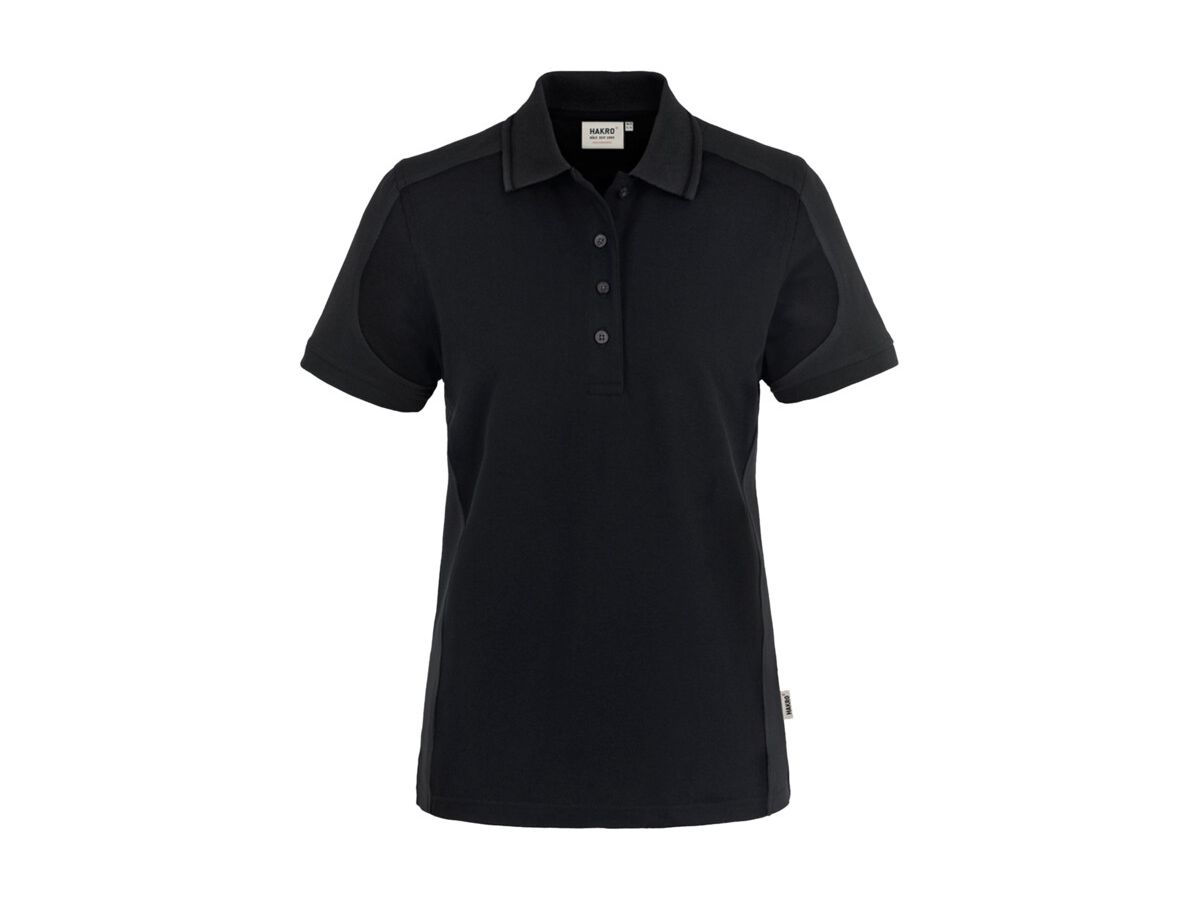 Damen-Poloshirt Contrast Performance - 50% Baumwolle, 50% Polyester, 200 g/m²