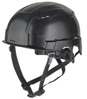 Kunststoffhelm BOLT 200 schwarz belüftet - Milwaukee, Industriekletterhelm